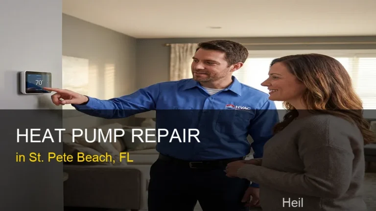 Heat Pump Repair in St. Pete Beach - Heil