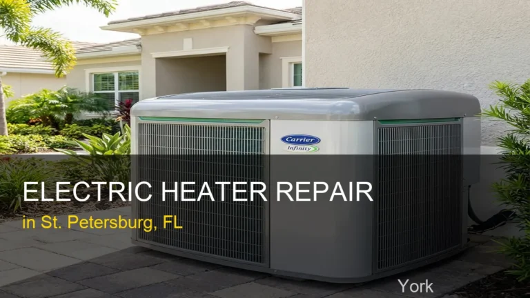 Electric Heater Repair in St. Petersburg - York