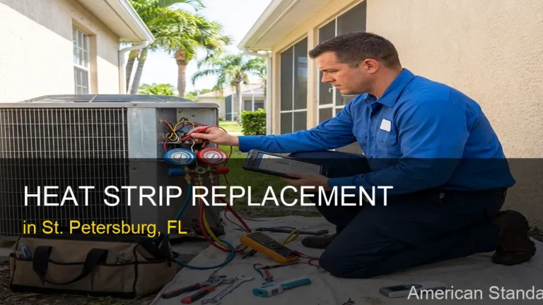 Heat Strip Replacement in St. Petersburg - American Standard