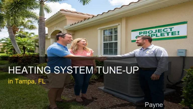 Heating System Tune-Up in Tampa - Payne