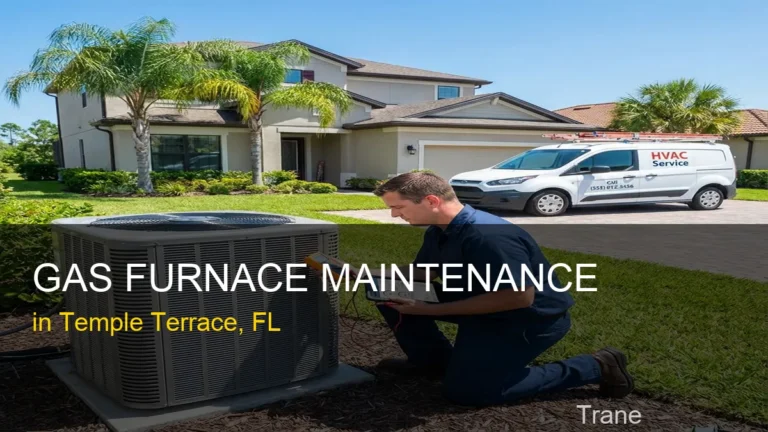 Gas Furnace Maintenance in Temple Terrace - Trane