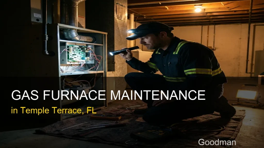Gas Furnace Maintenance in Temple Terrace - Goodman
