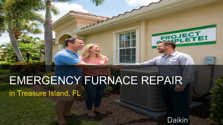 Emergency Furnace Repair in Treasure Island - Daikin