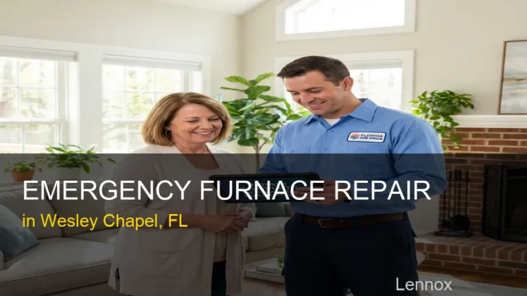 Emergency Furnace Repair in Wesley Chapel - Lennox